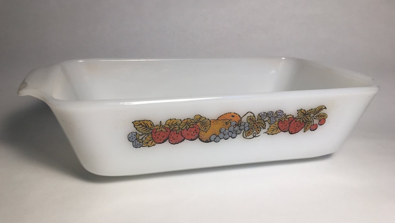Anchor Hocking Fire King Loaf Pan - Thumbnail 4