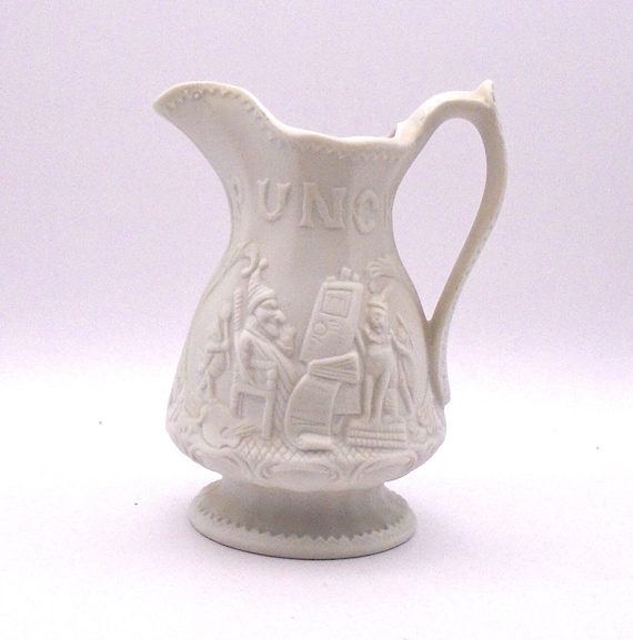 Vintage Portmeirion Parian Punch and Judy Jug: British Heritage Collection