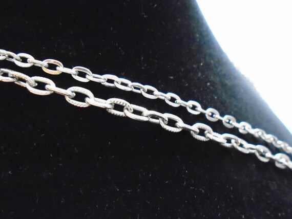 Vintage Signed Sarah Coventry Double Strand Silve… - image 4