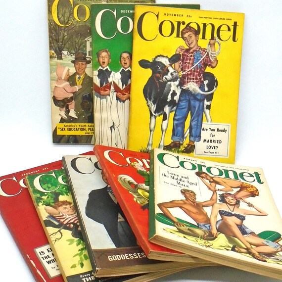 Vintage 19461949 17 Issues of Magazine by Esquire Etsy