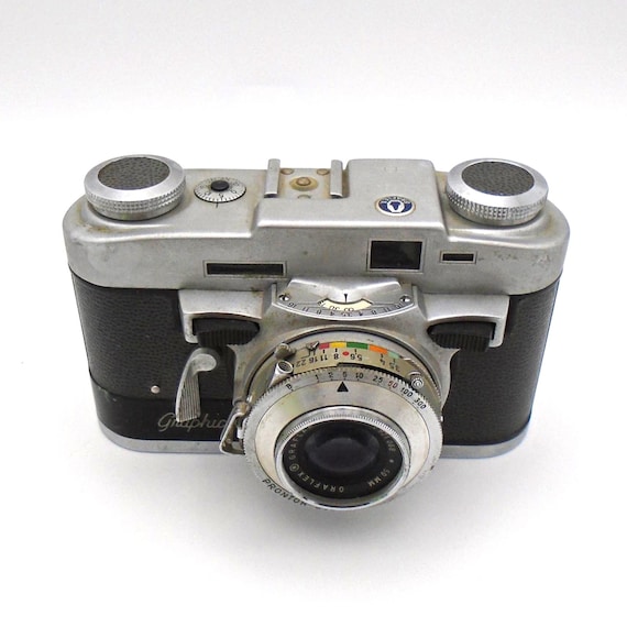 1955-58 Graflex Graphic 35 Vintage 35mm Rangefinder Camera, Made