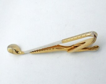 Vintage Golf Club "Wood Driver" Tie Clip by Hickok USA