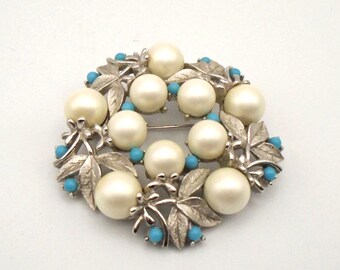 Vintage "Alaskan Summer" Pin/Brooch, Alaskan Summer Collection, Circa 1961, Sarah Coventry
