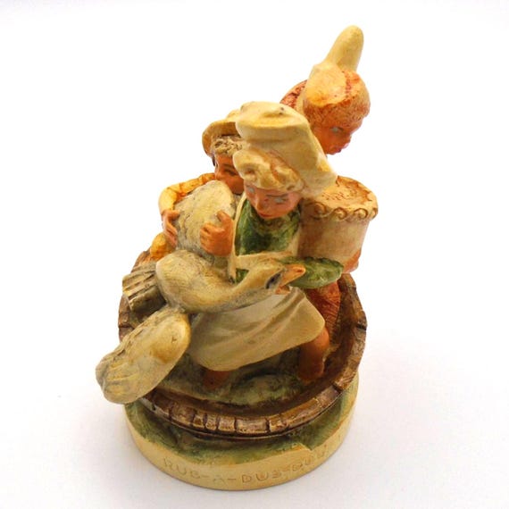 Vintage Sebastian Miniatures: "Rub a Dub, Dub" Nursery Rhyme