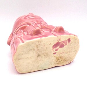 Vintage 1950-60's Humpty Dumpty Sitting on a Wall Pink Ceramic Vase ...