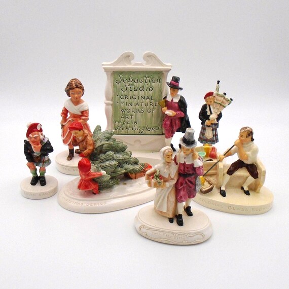 Collection of Sebastian Miniatures by P.W. Baston Sebastian, Hudson Massachusetts