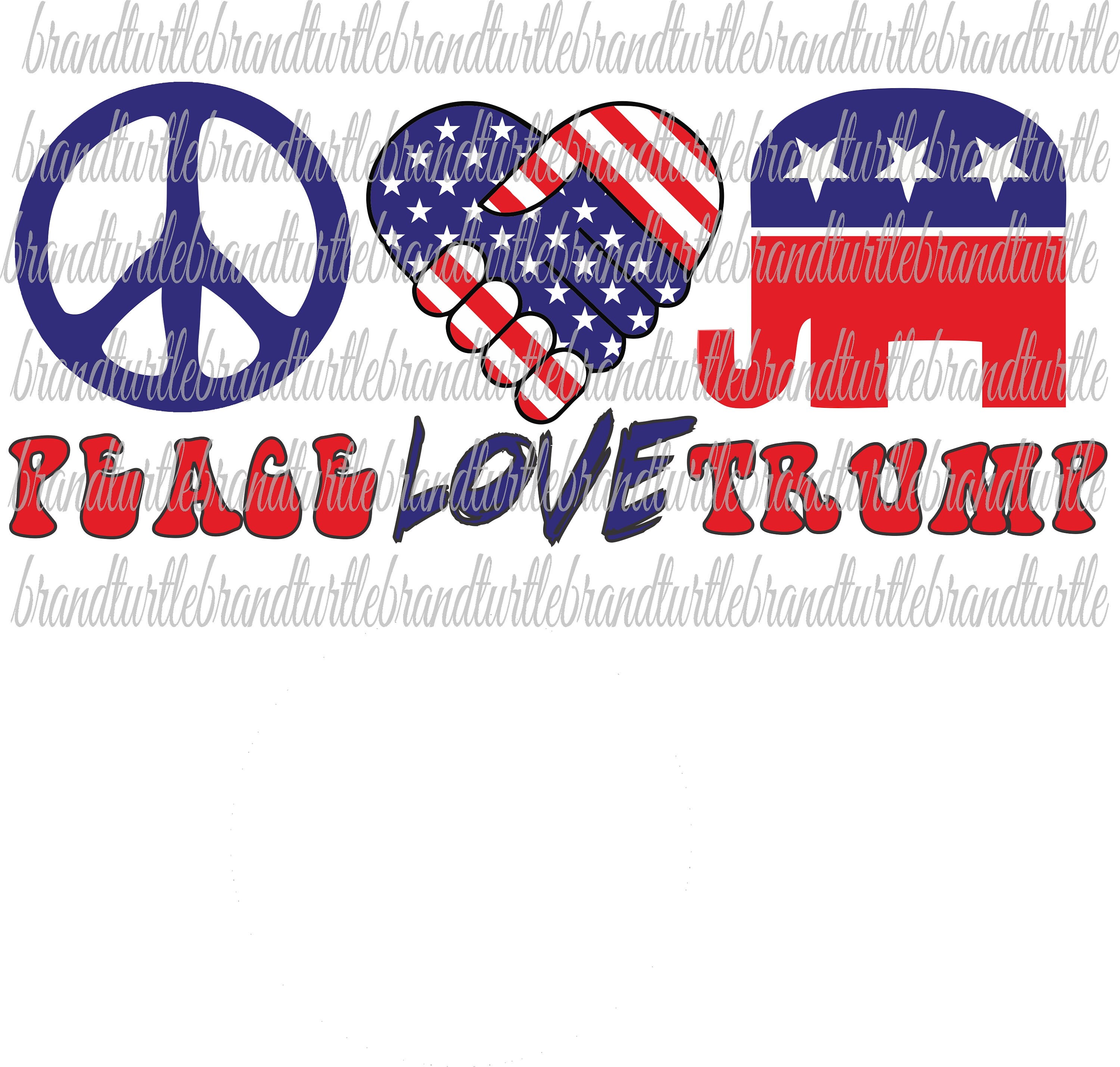 Download Donald Trump PNG JPG SVG Downloadable Sublimation Election | Etsy