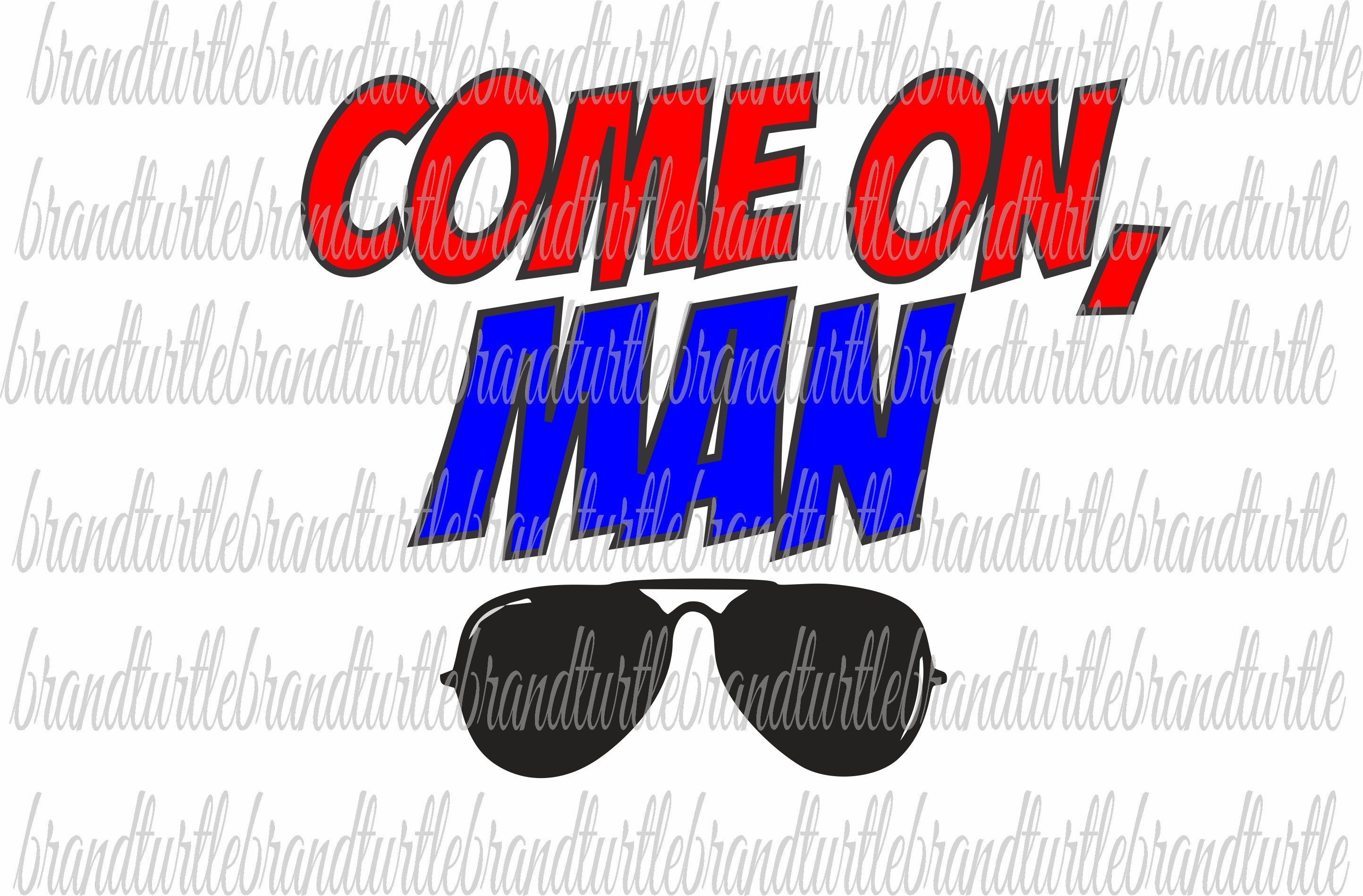 Come On Man Joe Biden Republican vs Democrat PNG JPG SVG Etsy