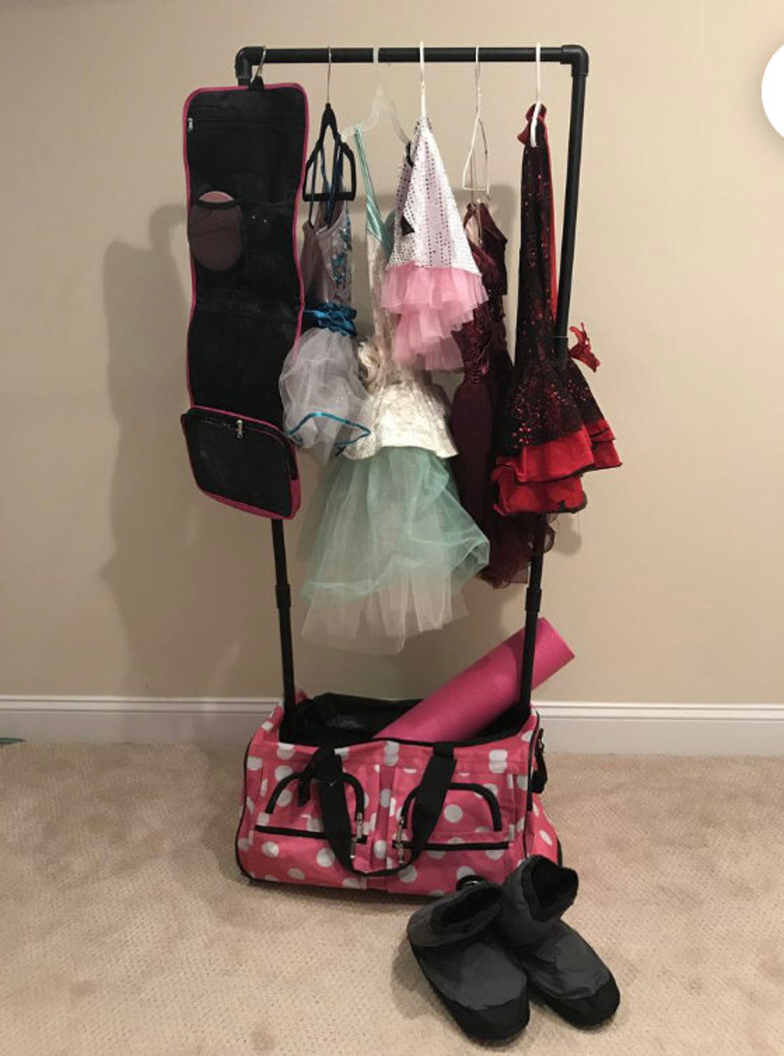 Dance bag with garment rack | Etsy