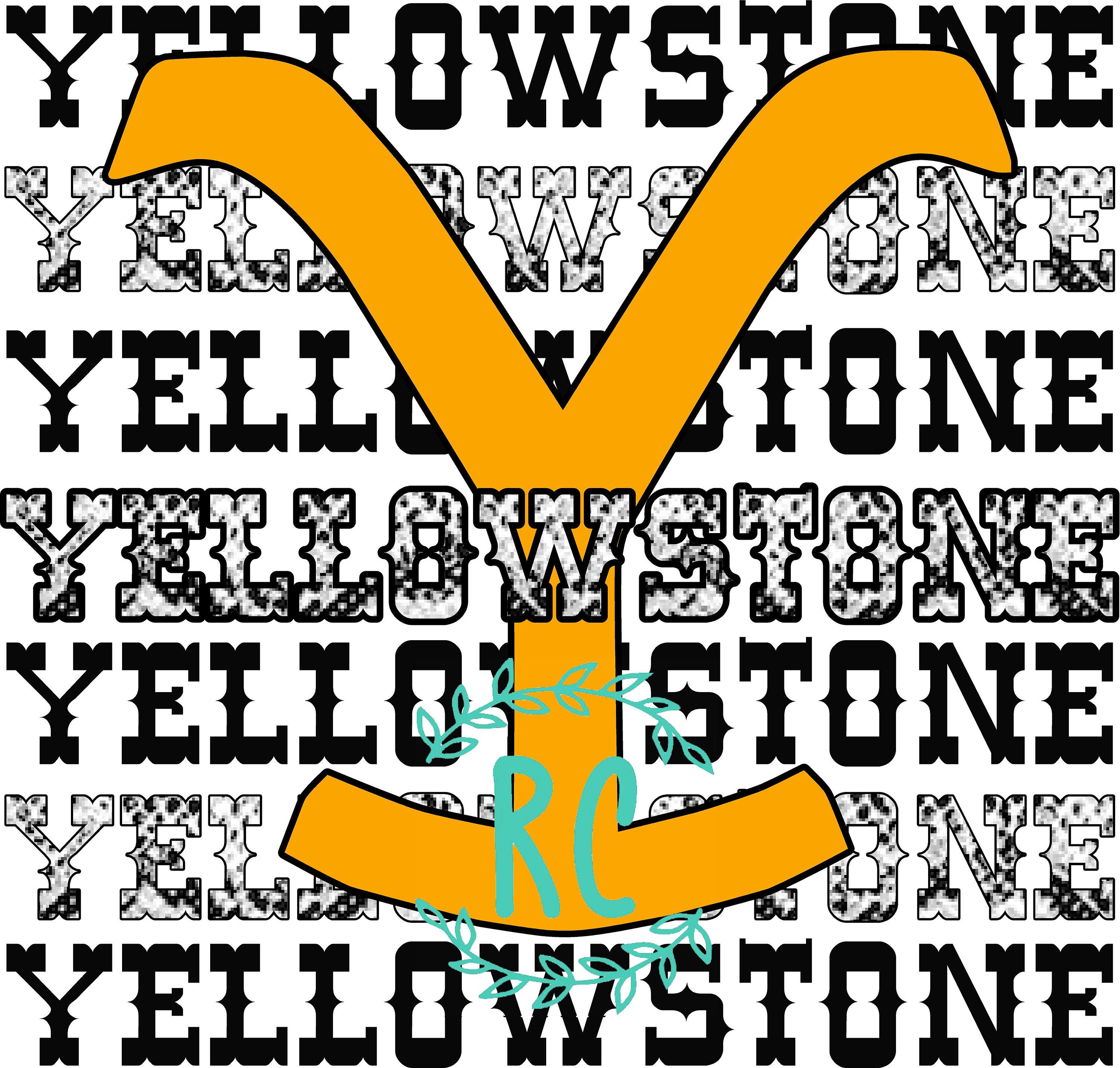 Yellowstone png  etsy Yellowstone png  etsy