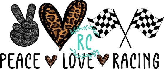 Download Peace Love Racing Png Etsy