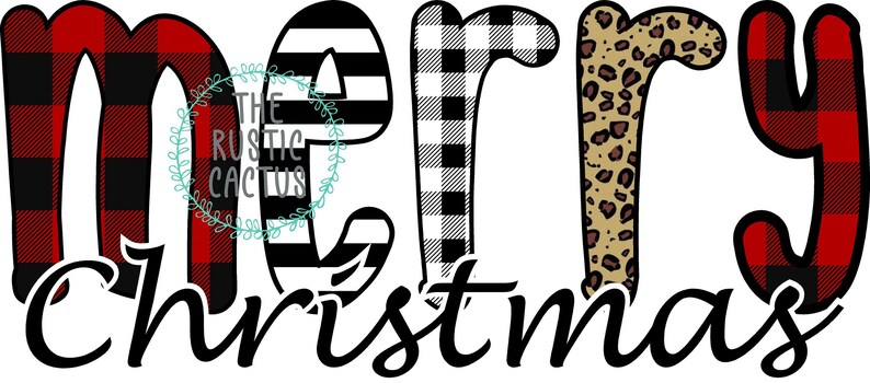 Merry Christmas png | Etsy