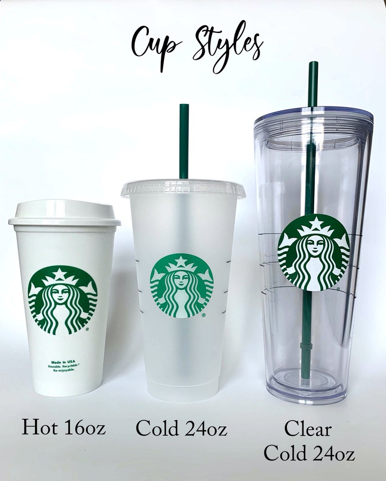Custom Design Orders // Design your own// Starbucks Cups// Etsy