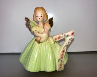 Vintage Josef Originals Birthday angels #4 and #7