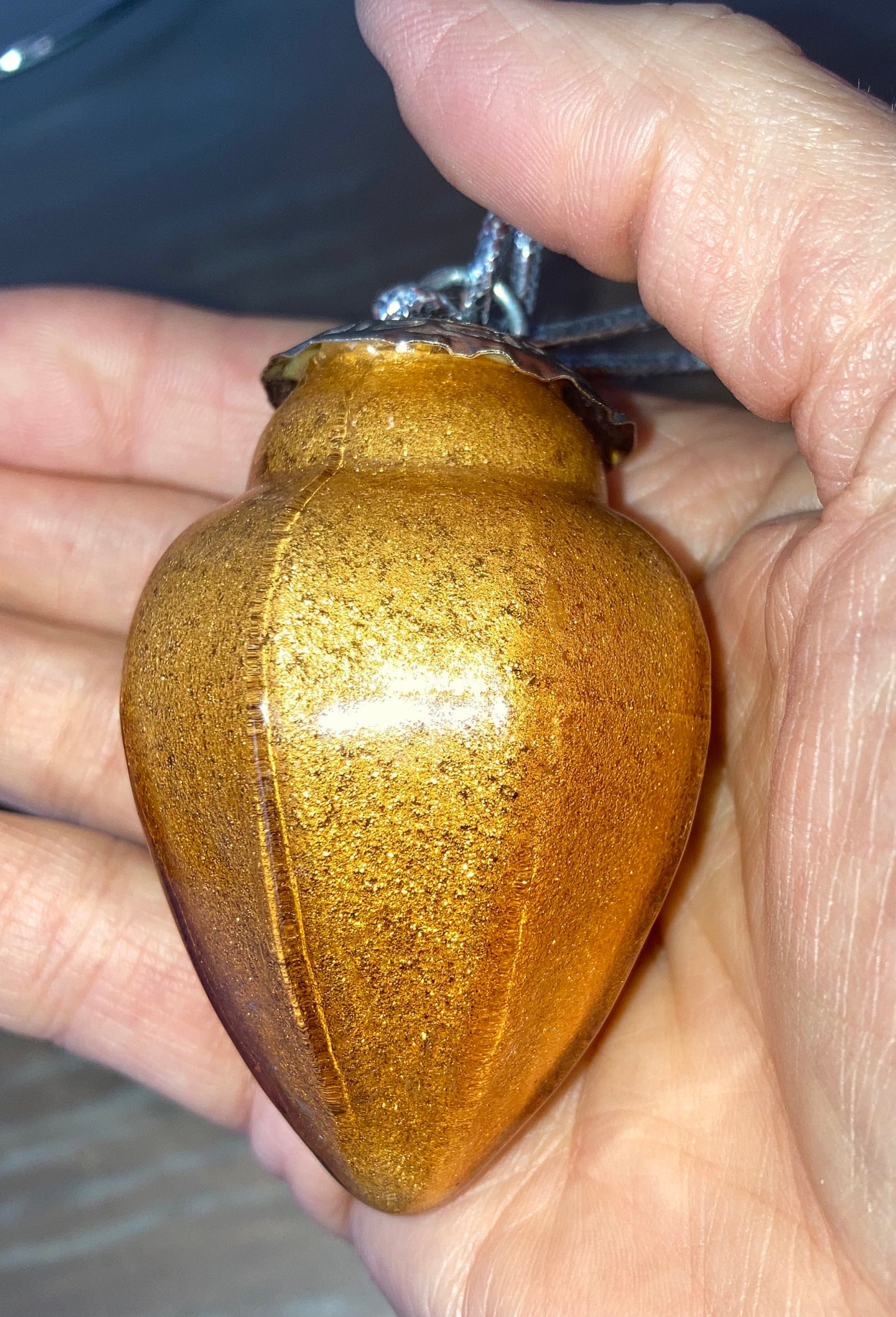 Vintage Kugel Gold Ornament Kugel Gold Glitter Teardrop Etsy