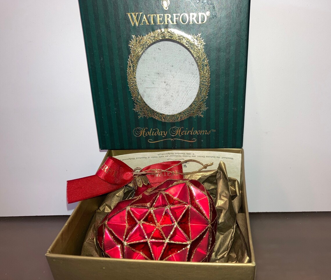 Waterford Heirlooms Christmas Ornament Waterford Heirloom | Etsy