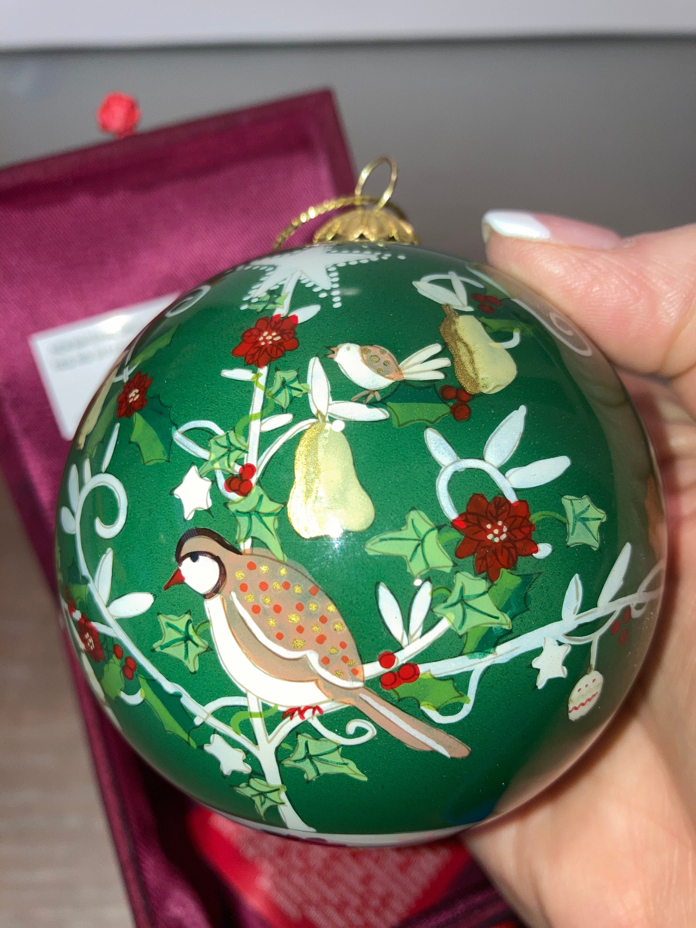 Li Bien Christmas 2010 Ornament Li Bien Partridge in Pear Etsy