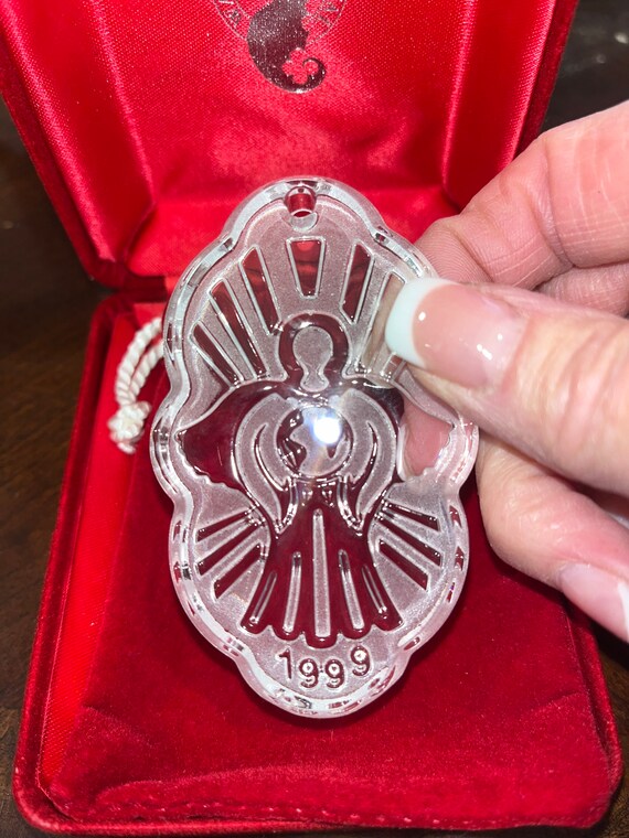 Waterford 1999 Ornament, Waterford Angel 1999 Ornament, Waterford