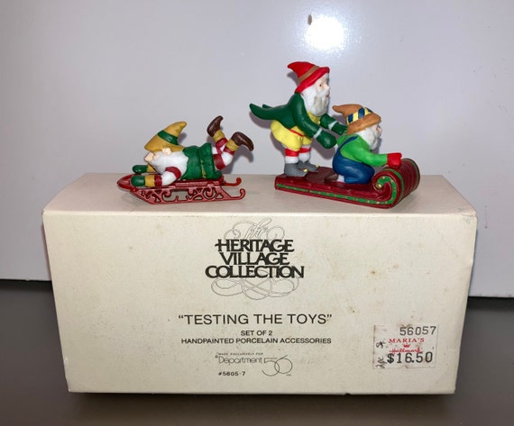 Vintage Dept 56 56057, Dept 56 Heritage Village, Dept 56 Testing
