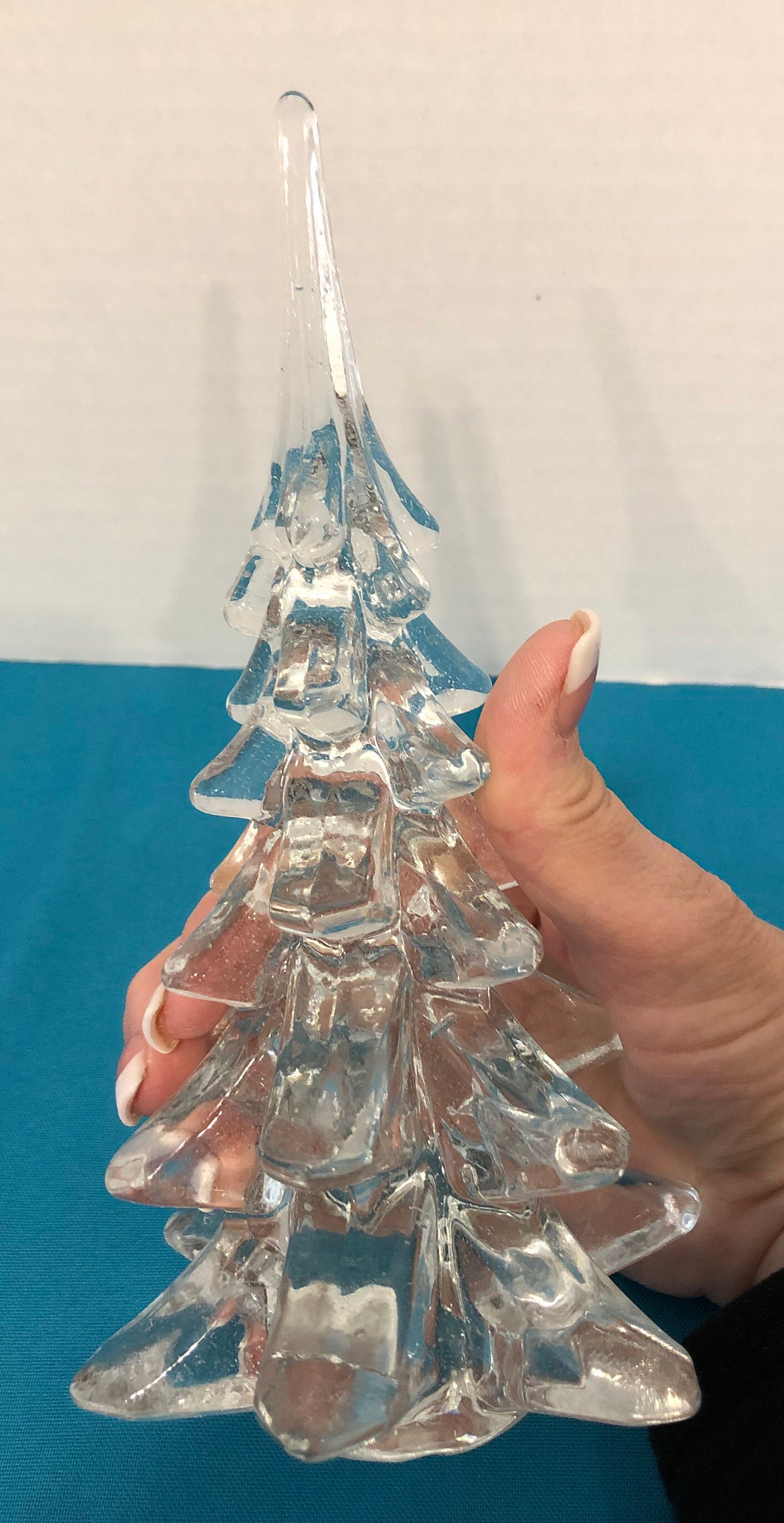 Inge-Glas - Decorazione Natalizia 'Buon Viaggio!' Valigetta In Vetro Soffiato, 4x6x3 Cm, Con Corona Di Stelle - 5