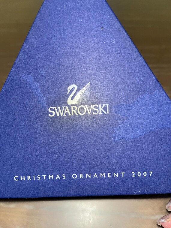 Swarovski Crystal 2007 Ornament, Swarovski Crystal Snowflake