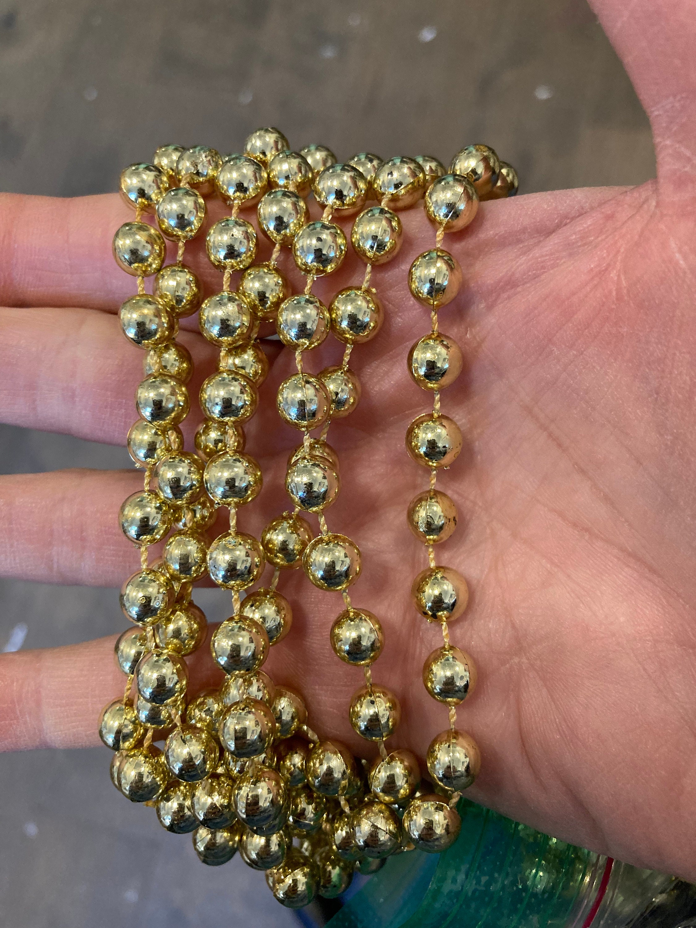 Gold Bead Garland