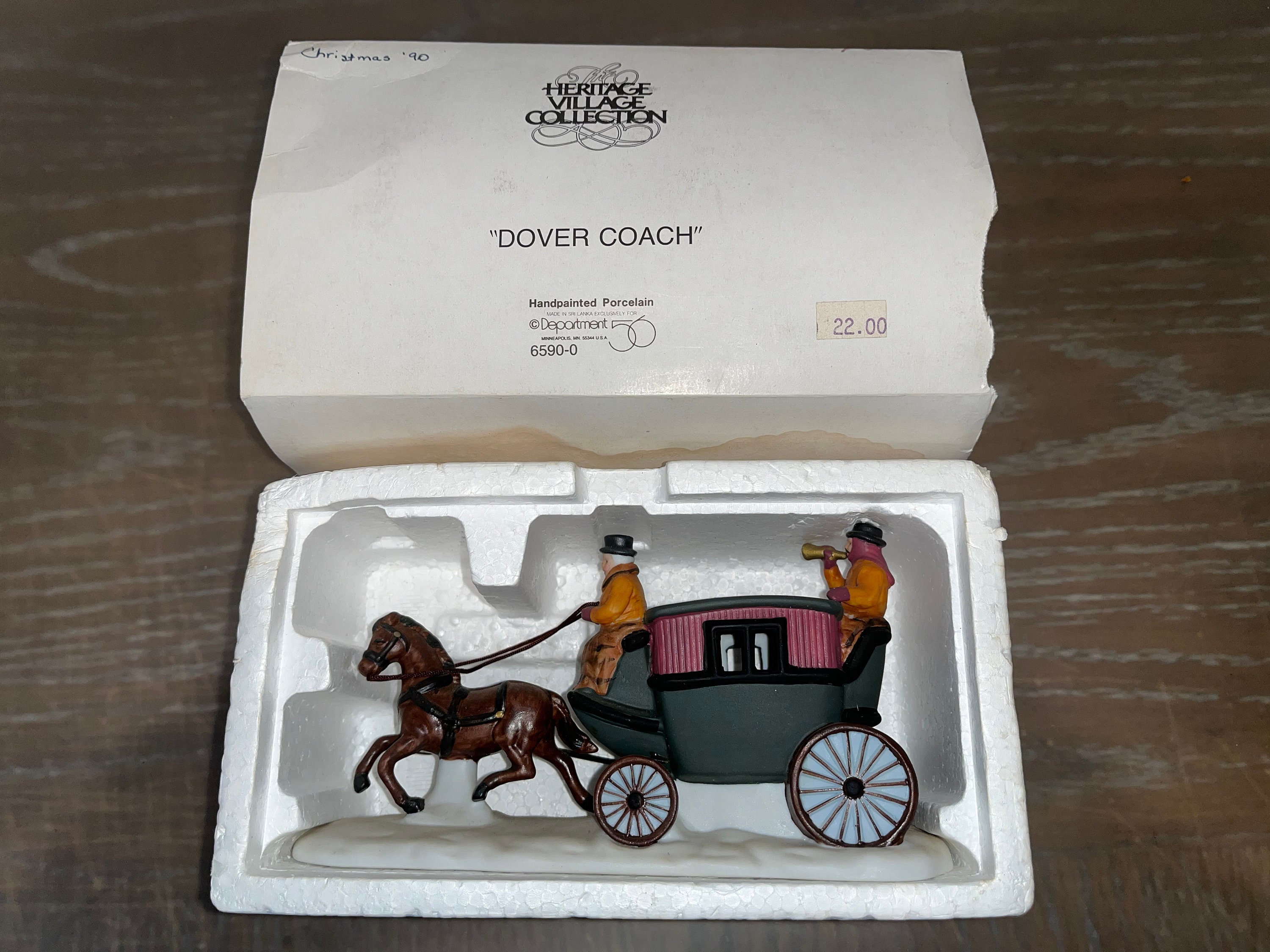 Dickens Village Horse and Carriage - Etsy