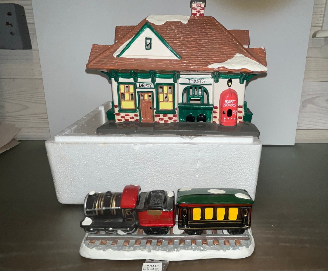 Vintage Dept 56 51225, Dept 56 Snow Village Train, Dept 56 Village