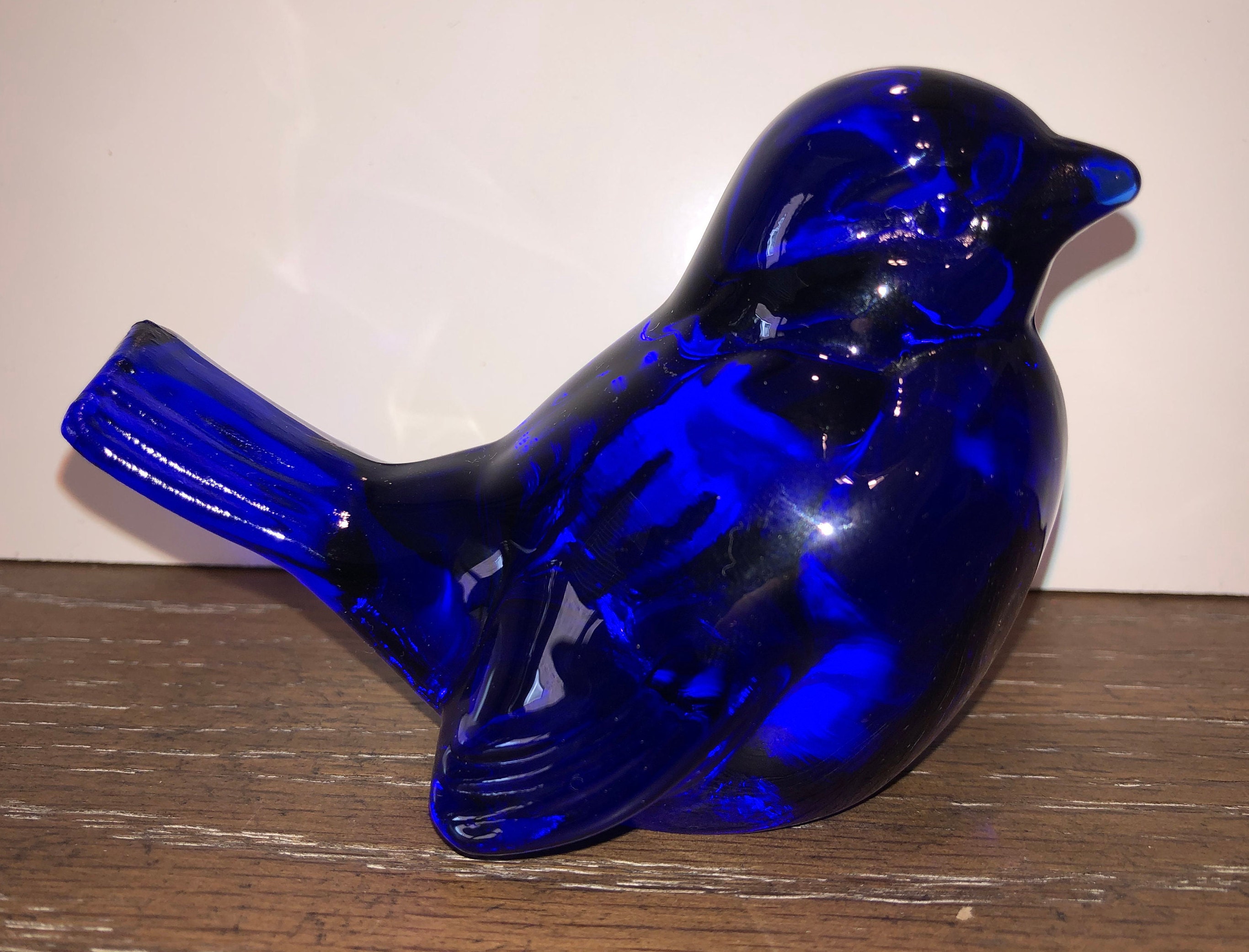 Fenton Cobalt Blue Bird Fenton Cobalt Bird Fenton Bird Etsy