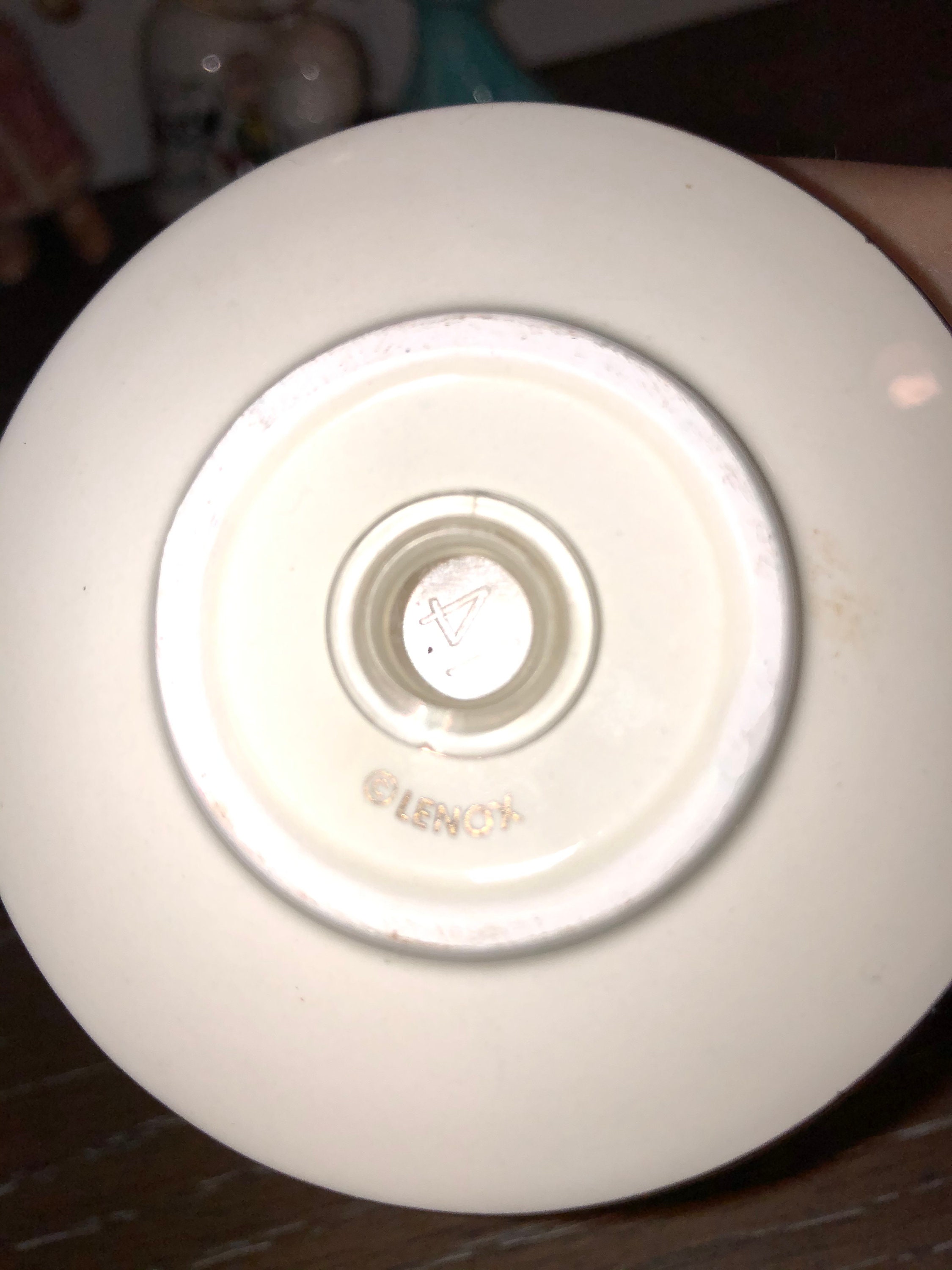 Vintage Porcelain Ornaments Christmas Santa Tea Cup Lenox Etsy