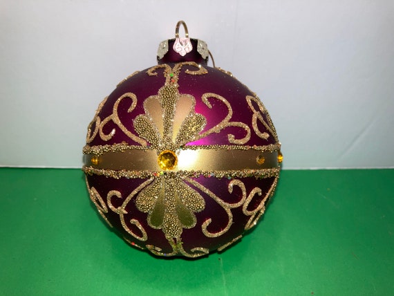 Beaded glass ornaments discount