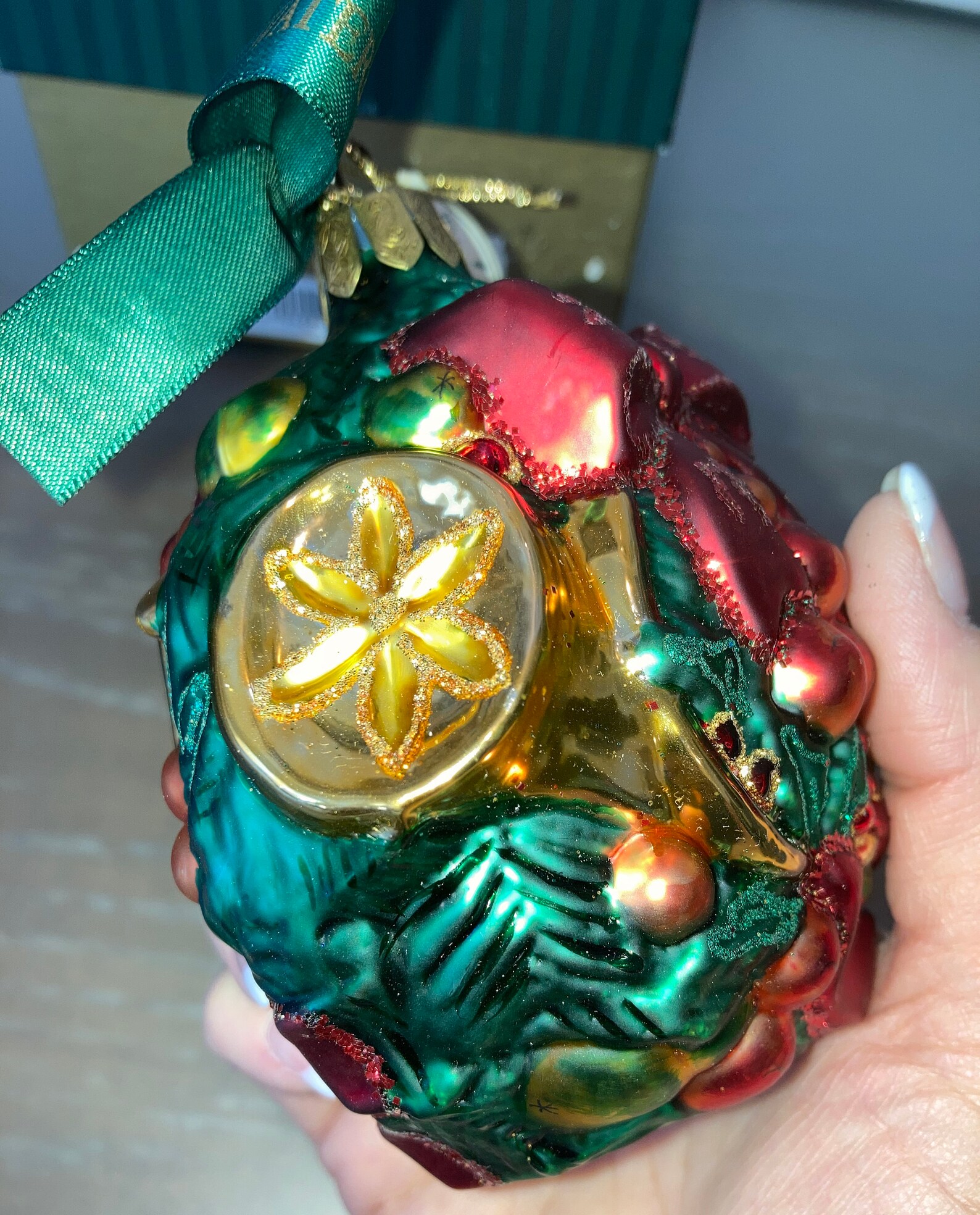 Vintage Waterford Heirlooms Christmas Ornament Waterford Etsy