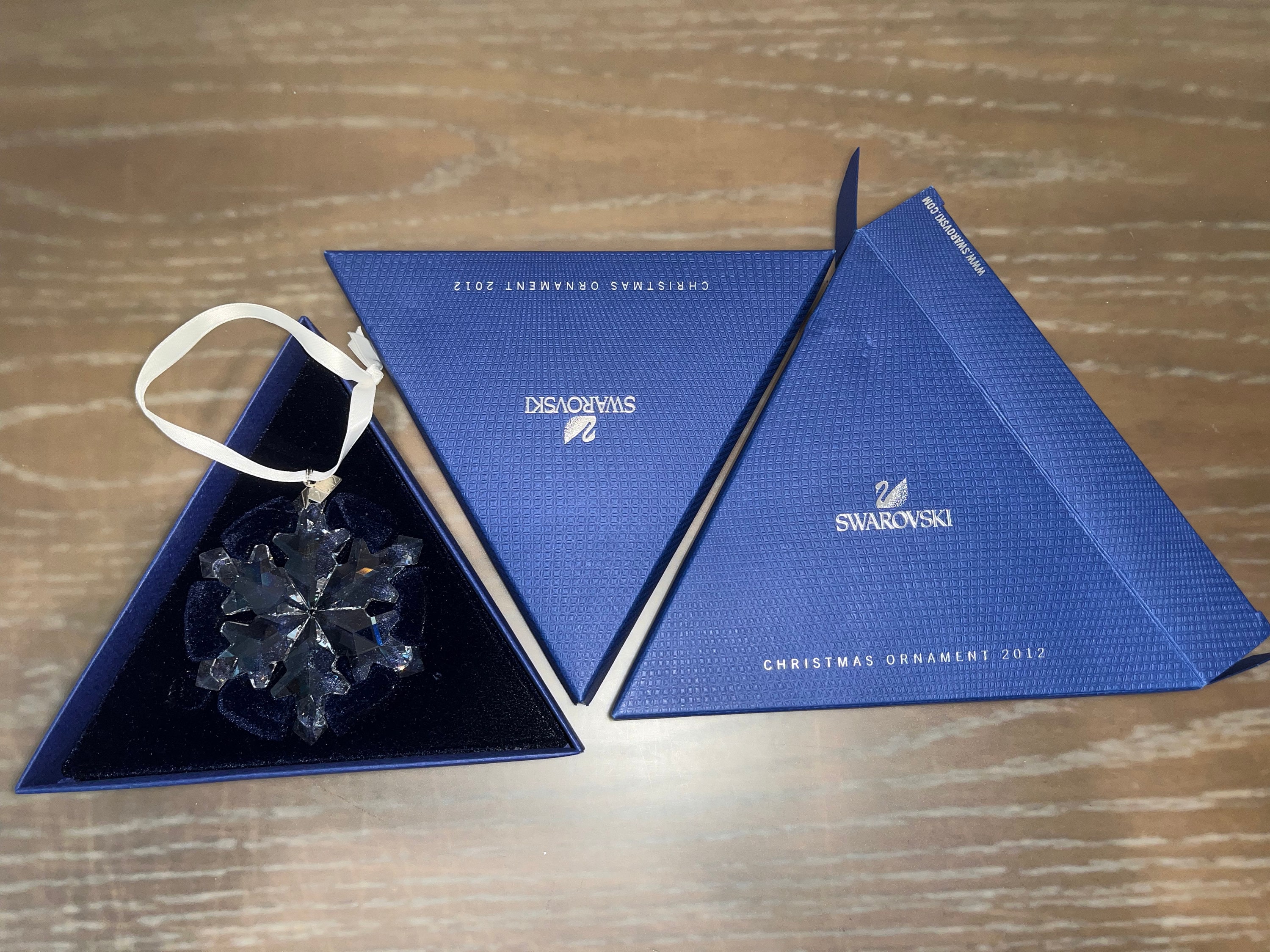 Swarovski Crystal Star Ornament 2012, Swarovski Ornament