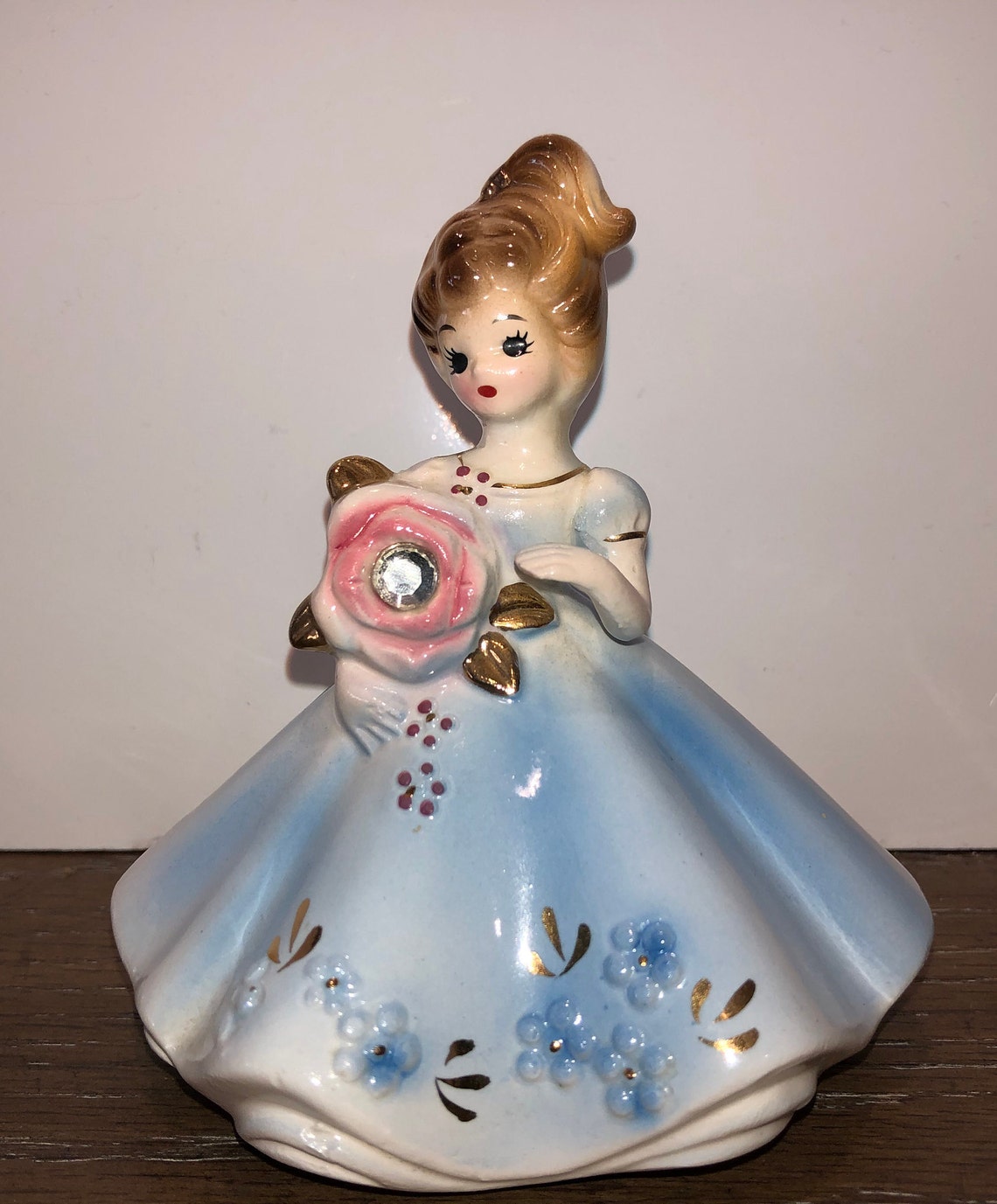 Josef Originals Blue Dress Vintage Porcelain Josef Doll June Etsy