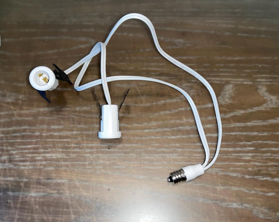 Dept 56 Split Double Light Double Bulb Cord, Dept 56 Accessory Light ...