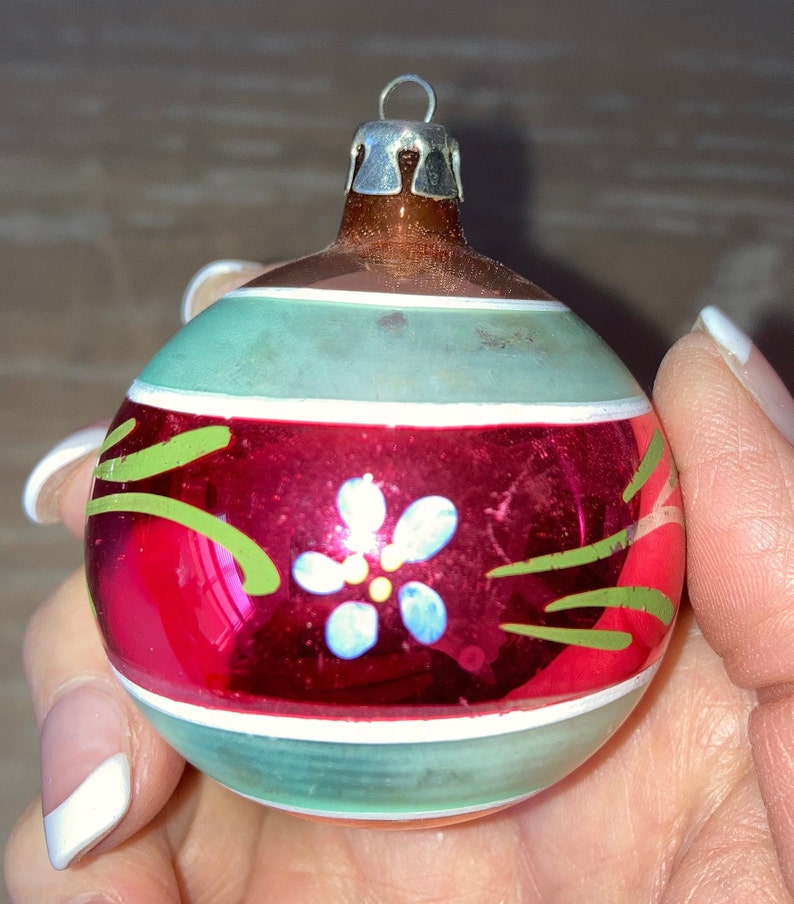 3 Vintage Poland Ornaments Poland Teardrop Ornament Poland Etsy