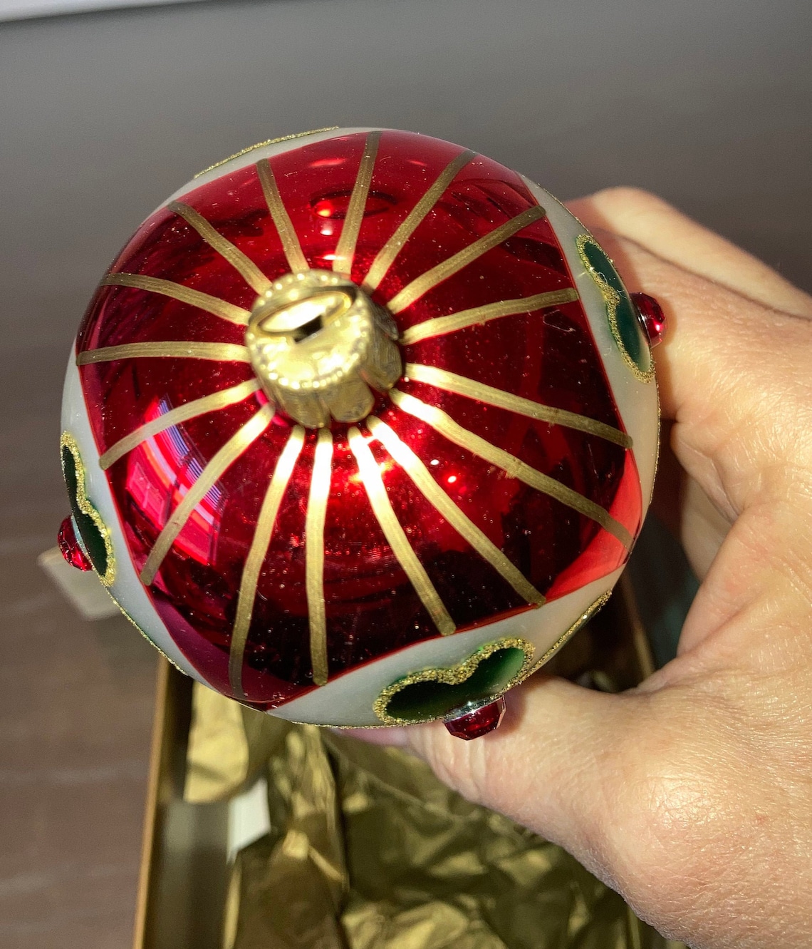 Vintage Waterford Heirlooms Christmas Ornament Waterford Etsy