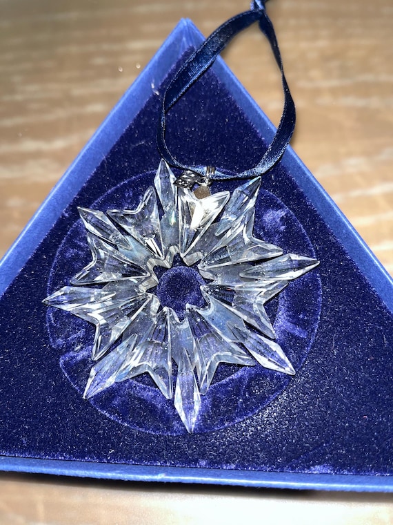 美品 未使用 SWAROVSKI クリスマス オーナメント 2003 クリスタル スワロフスキー クリスタル 2003 オーナメント、スワロフスキー