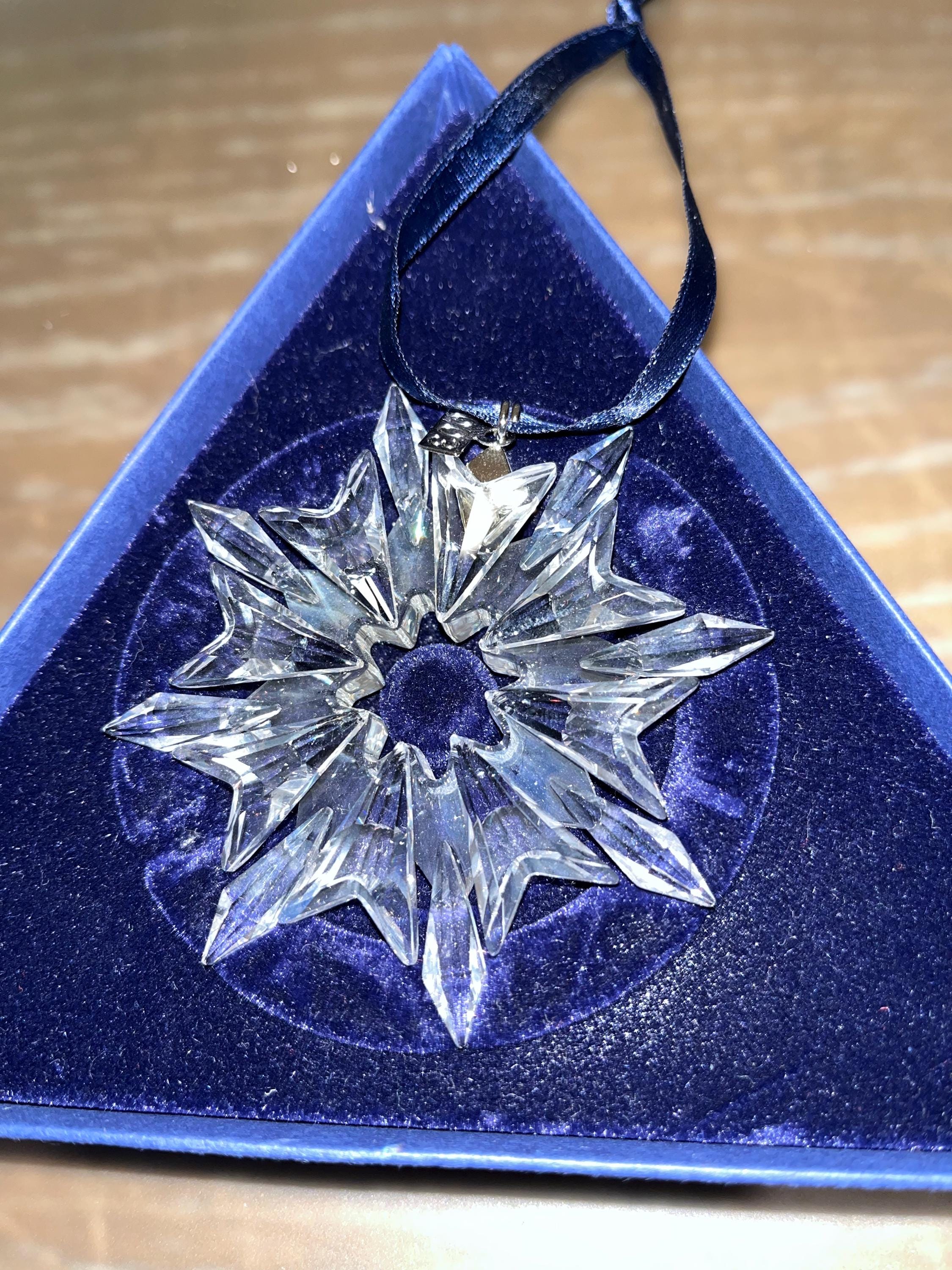 スワロフスキー オーナメント 2003 2007 Swarovski 2003 Annual Edition Christmas Ornament, New in Box
