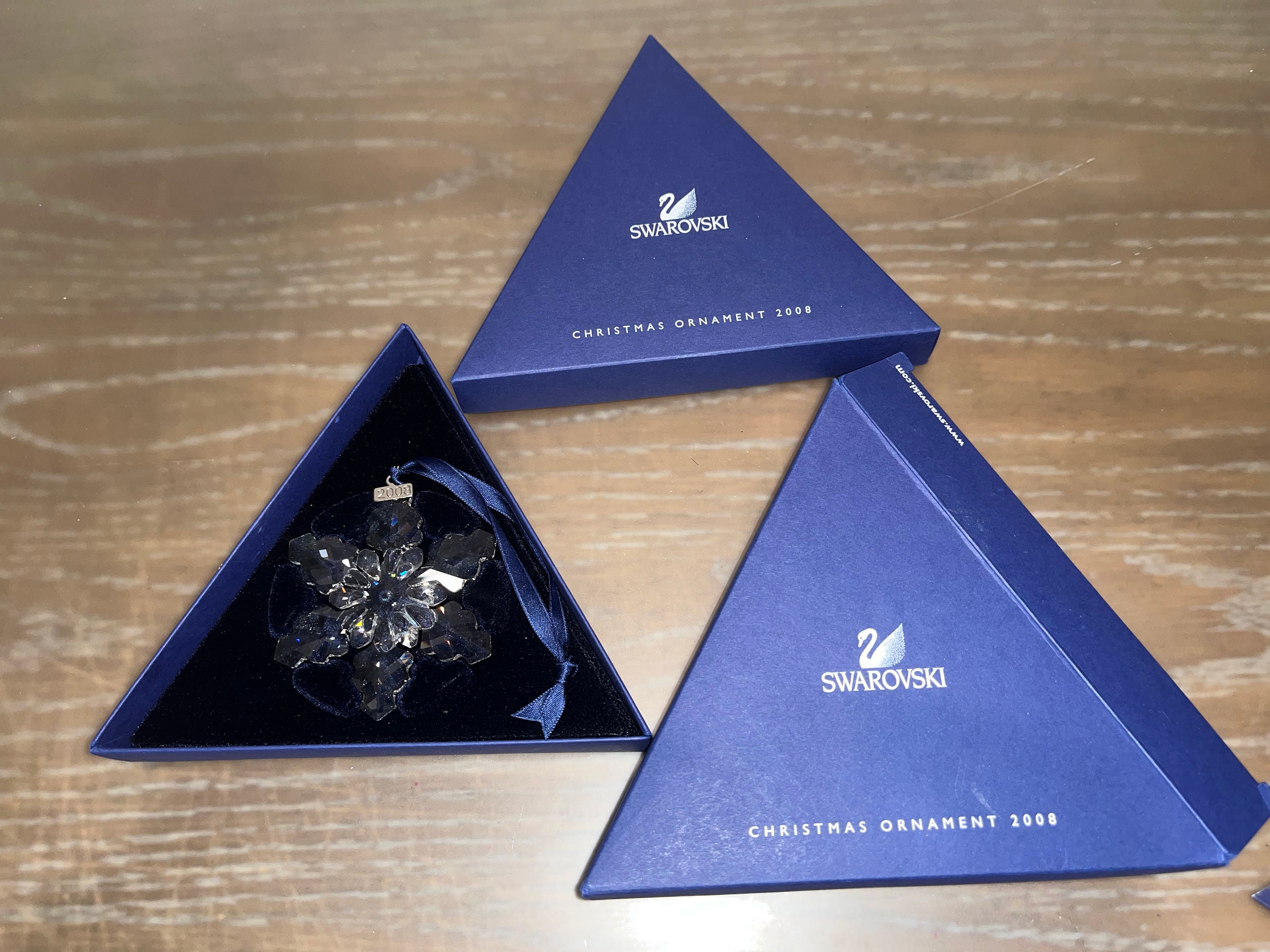 置物 SWAROVSKI CHRISTMAS ORNAMENTS 2000 2000 Annual CHRISTMAS ORNAMENT – Collect Crystal