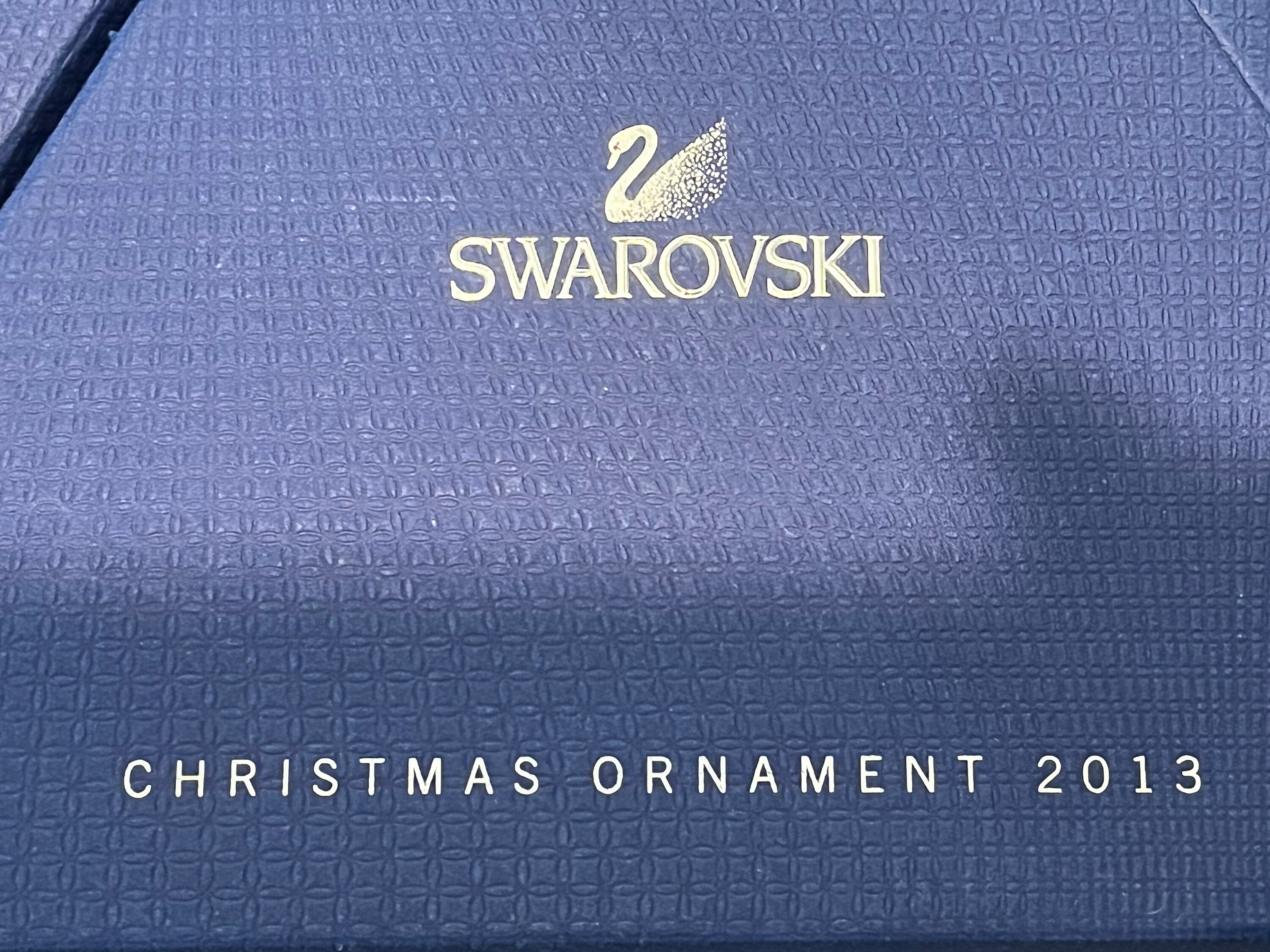 Swarovski クリスマスオーナメント 2013 Swarovski Crystal 2013 Ornament, Swarovski 5004489, 2013