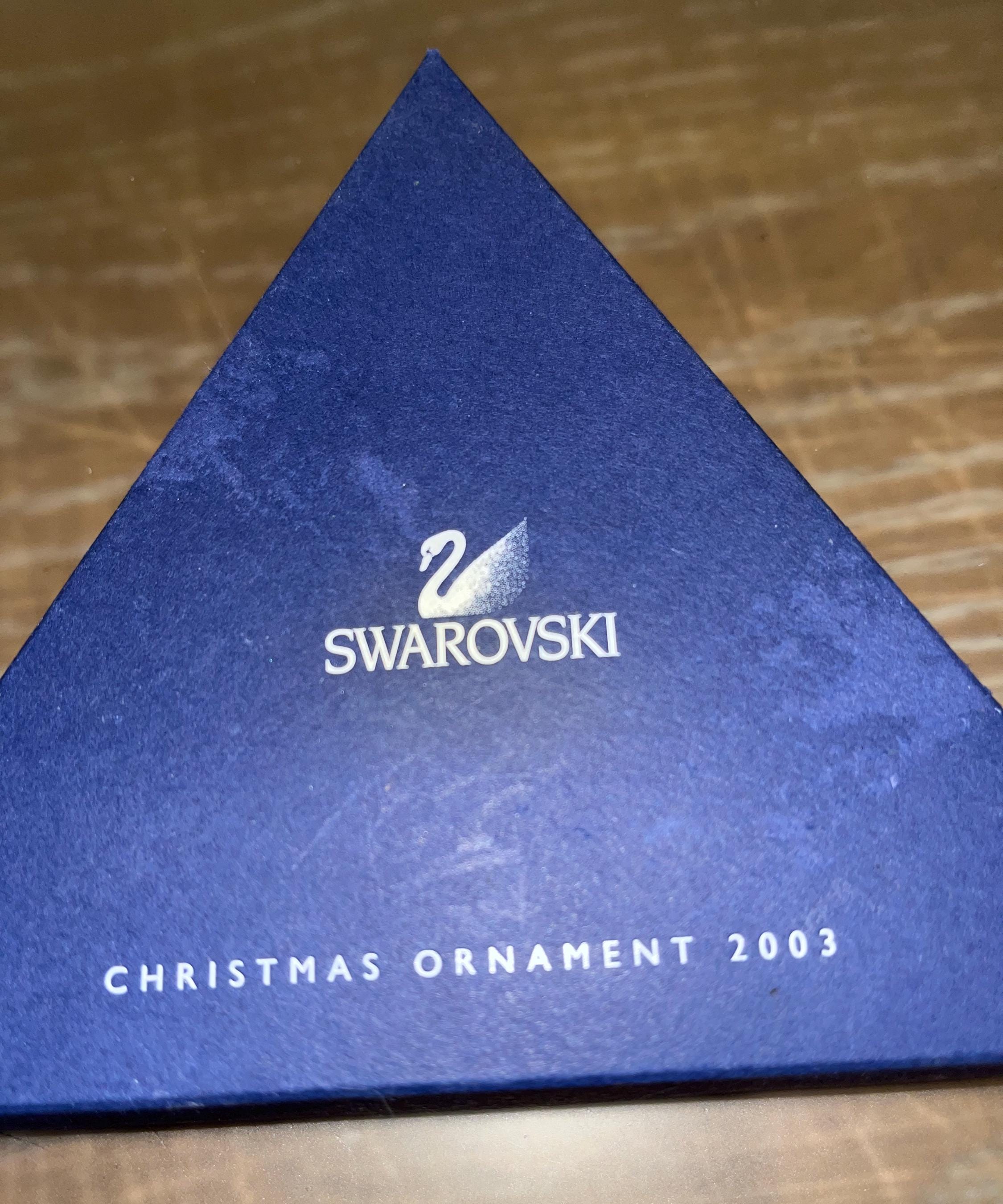 スワロフスキー オーナメント 2003 2007 Swarovski 2003 Annual Edition Christmas Ornament, New in Box
