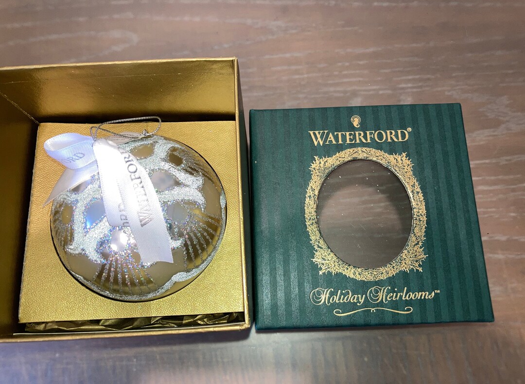 Vintage Waterford Heirlooms 100310000 Christmas Ornament, Waterford ...
