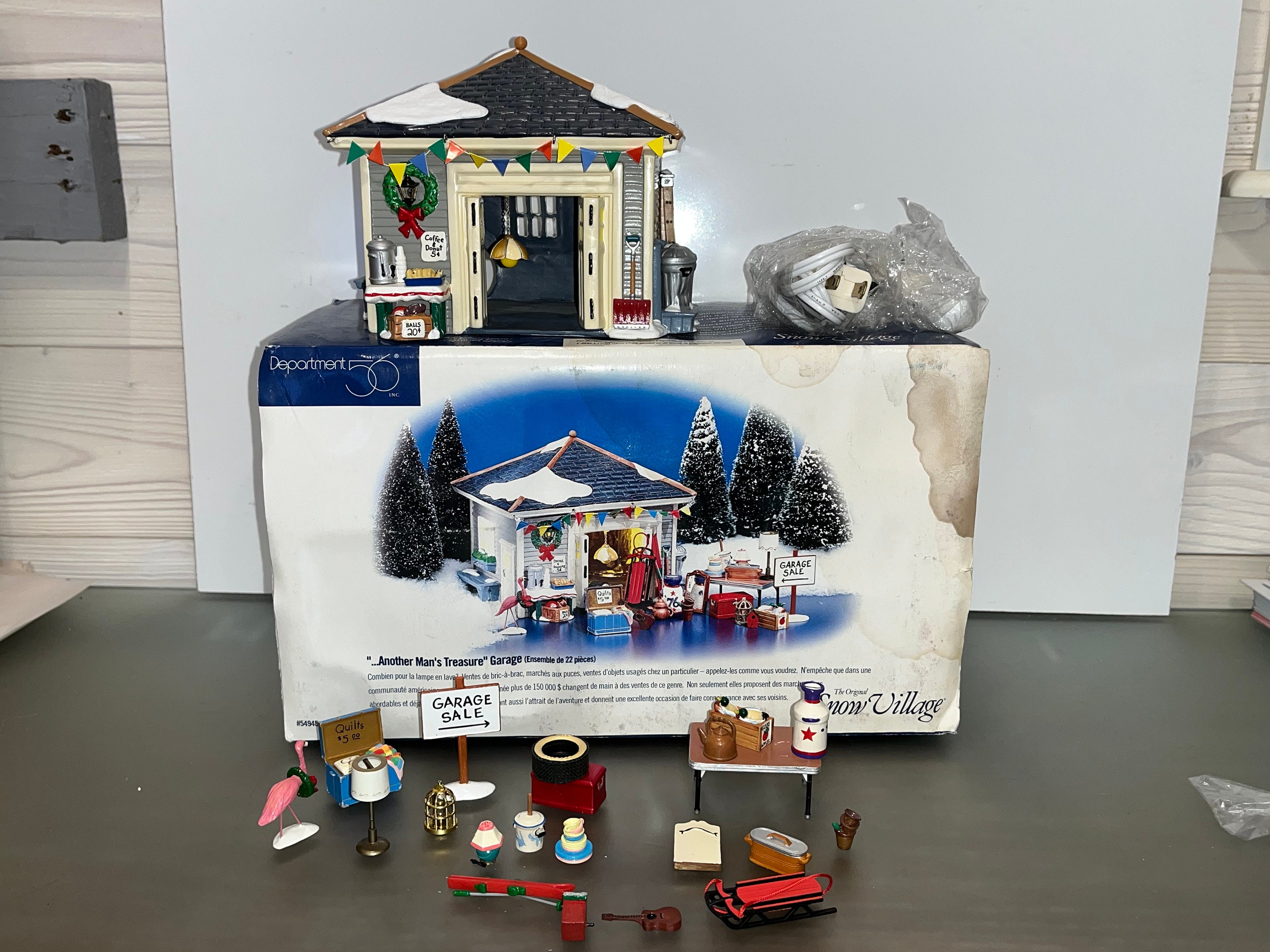 Christmas Village Set. Department 56 Christmas Village Accessories. Il –  Anything Discovered