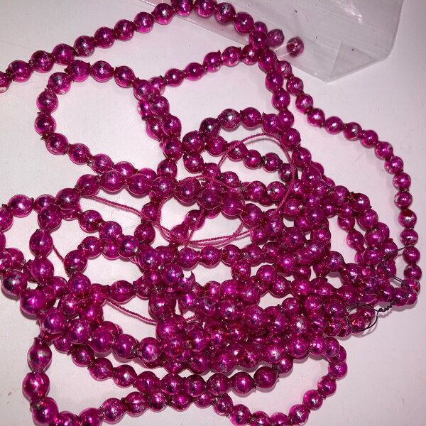 Pink Mercury Glass Etsy