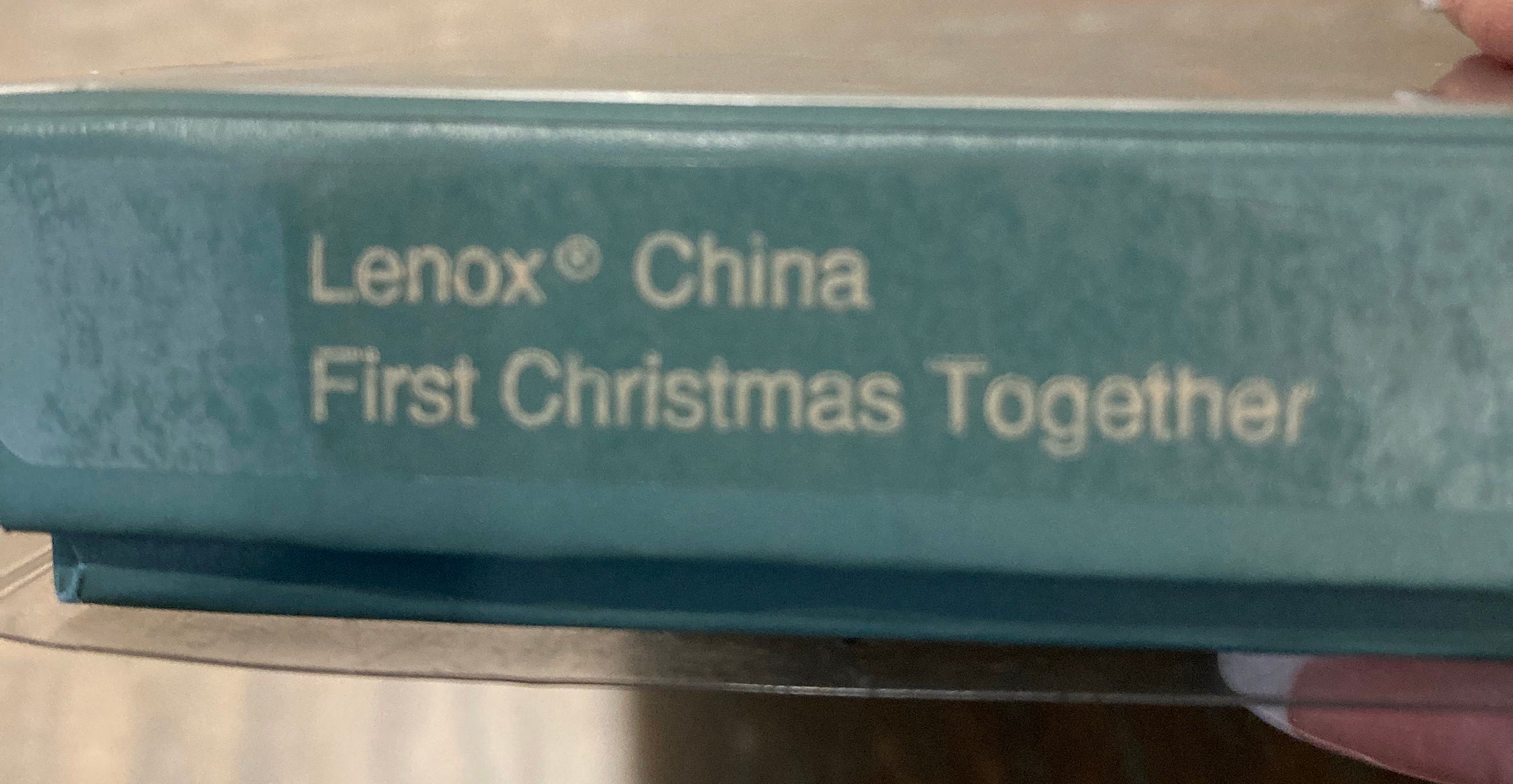 Vintage Lenox 1996 First Christmas Ornament, Lenox First Christmas