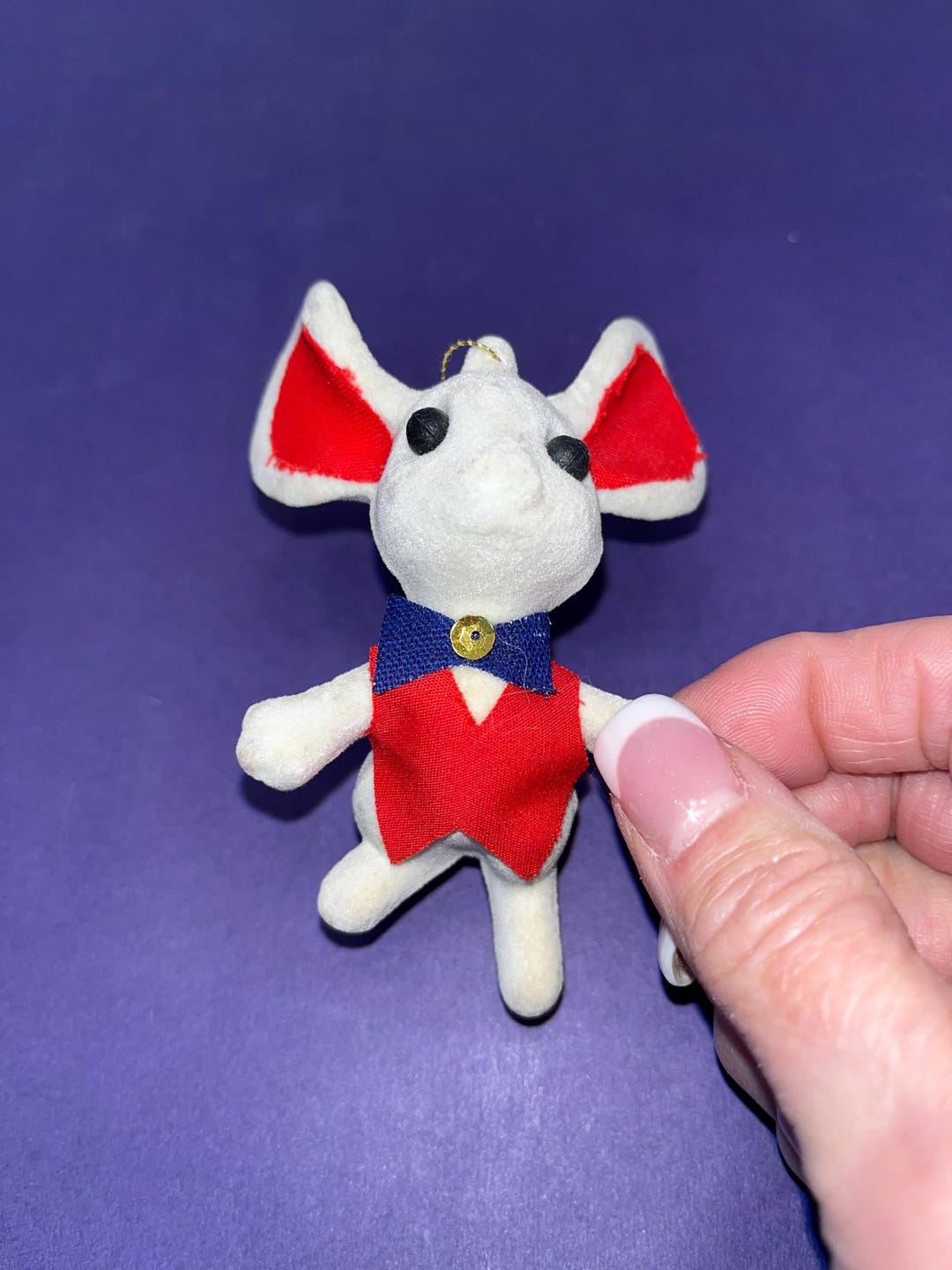 Vintage Delta Novelty Ornament, Delta Novelty Mouse Ornament, Delta ...