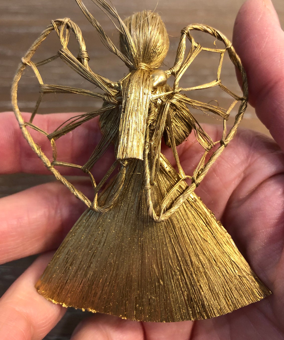 7 Vintage Angel Ornaments Vintage Quilted Angel Ornament Etsy