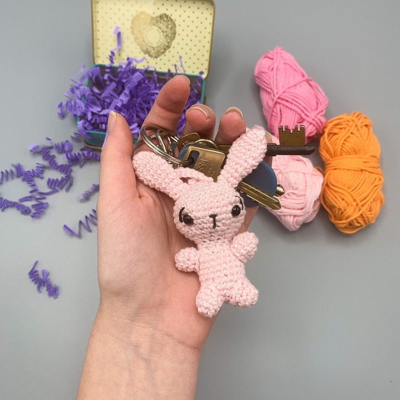 bunny keychain