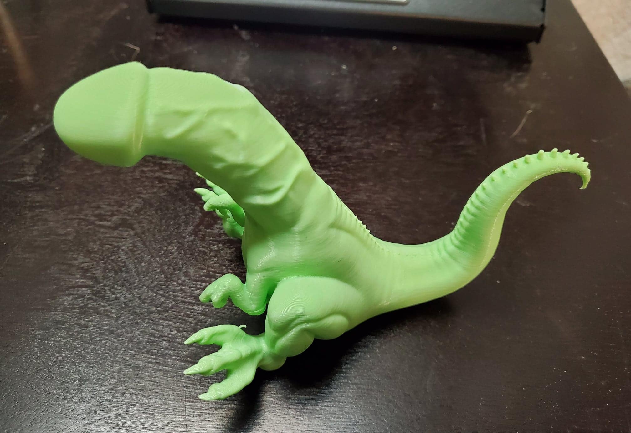 Raptor Dick, Dickasaurus v2, Bachelorette Party Penis Gag Gift, 3D Printed ...